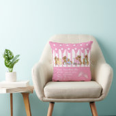 Coussin Nouvel ours de fille (Chaise)