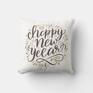 Coussin NOUVELLE ANNÉE Nouveau DÉPART , Bonne Année