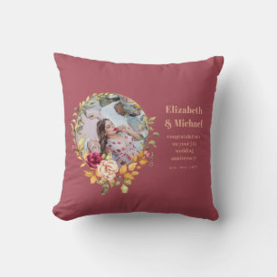 Coussin Nouvelles mauvaises herbes ou anniversaire cadeau 