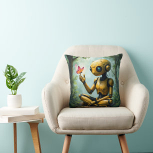 Coussin Nox Trouve la Merveille,Le Premier Papillon d'un R