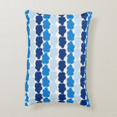Coussin nuage pour garçon en bleu avec nom (Dos(Vertical))
