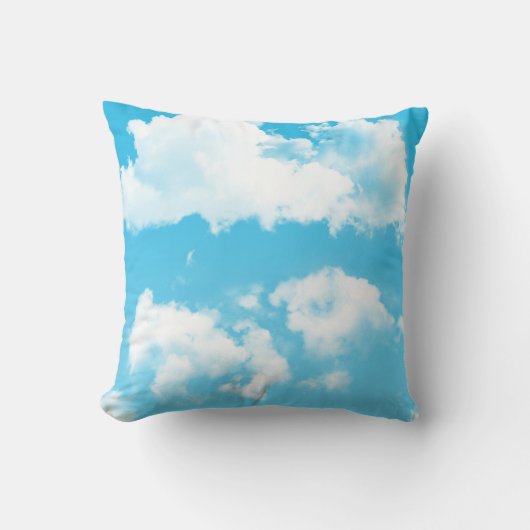Coussin Nuages dans le ciel enfants (Recto)