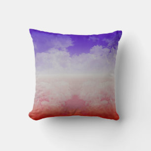 Coussin Nuages de couleur trois