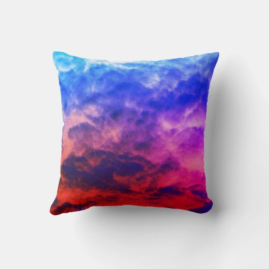 Coussin Nuages de tempête (Verso)