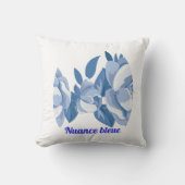 Coussin Nuance bleue (Recto)
