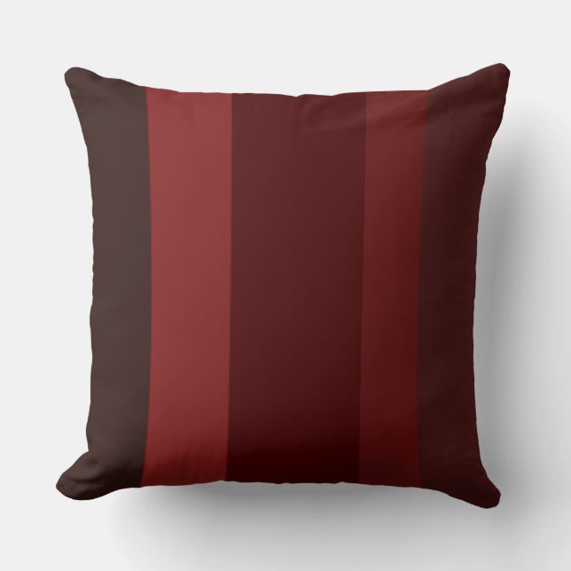 Coussin Nuances de rouge (Recto)