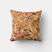 Coussin Nuances Feuillues De Couleur (Recto)