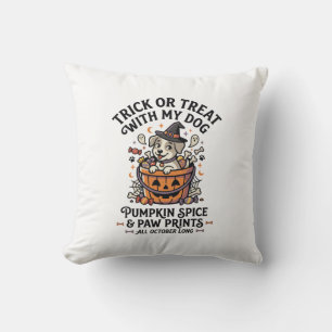 Coussin Nuit de bonbons d'Halloween pour chiens