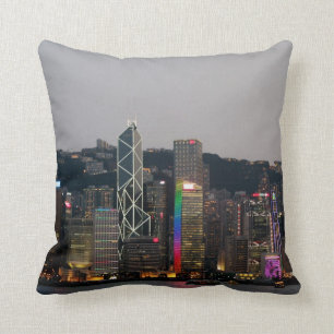 Coussin Nuit de Hong Kong
