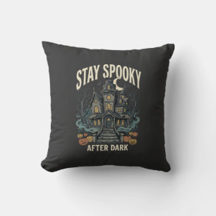 Coussin Nuit de la Maison Hantée d'Halloween