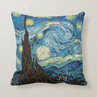 Coussin Nuit étoilée de Vincent Van Gogh