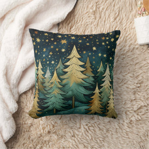 Coussin Nuit sainte et étoilée de Noël