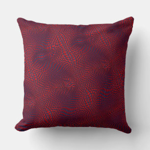 Coussin numériquement style de jute modifié a l'air bouffé