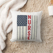 Coussin Nurse Drapeau Américain Vintage Gravure Design de  (Couverture)