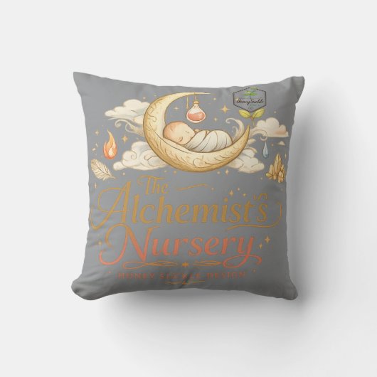 Coussin Nurserie de l'Alchimiste (Recto)