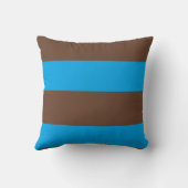 Coussin Nurserie pour bébé garçon avec ours en peluche per (Verso)