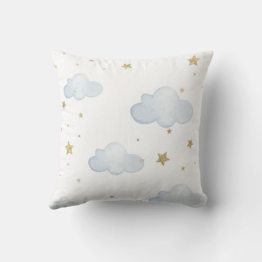 Coussin Nursery Eléphant Personnalisée (Verso)