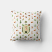 Coussin Nursery lapin personnalisé (Recto)