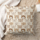 Coussin Nursery Ourson Double Face (Couverture)