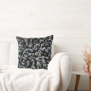 Coussin - Nuts et boulons/mots Graphique