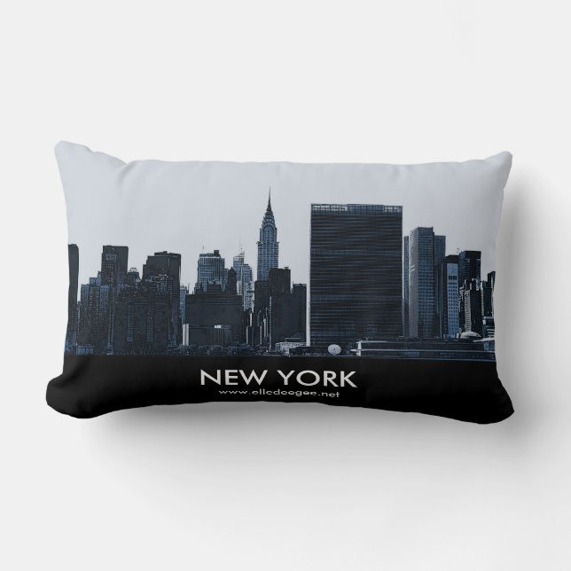 Coussin NYC Skyline Lumbar (Recto)