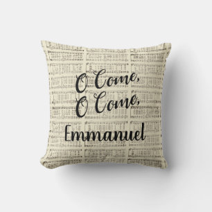 Coussin O Come, Emmanuel