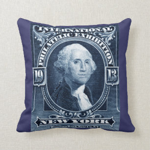 Coussin Objet exposé 1913 philatelique de New York