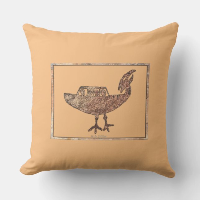 Coussin Objet volant non identifié (Recto)