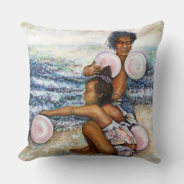 Coussin Obsédés par la conquête de l'impossible (Recto)