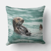 Coussin Observation de la Loupe de mer (Verso)