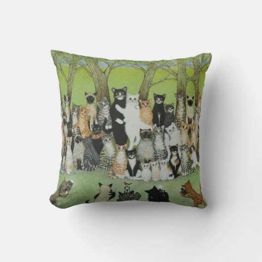 Coussin Observez la birdie (Recto)