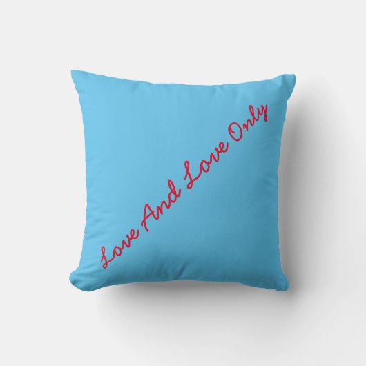 Coussin Ocean Beach Wedding Aqua Blue Color Arrière - plan (Recto)