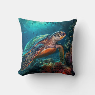 Coussin Ocean Explorer : Sea Turtle Underwater Adventure