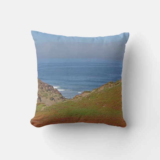 Coussin Ocean Landscape Photo Pacific Coast Beach (Recto)