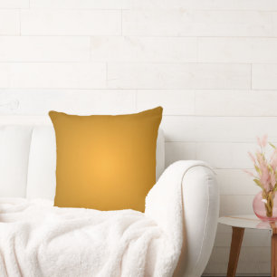 Coussin Ocre Doré Tons Chauds Gai