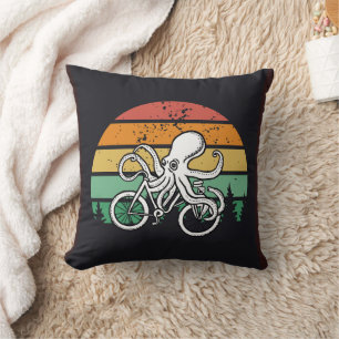 Coussin Octopus à vélo