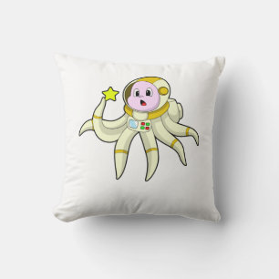 Coussin Octopus comme plongeur avec étoile