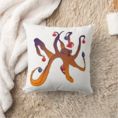 Coussin Octopus Holiday Art (Couverture)