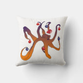 Coussin Octopus Holiday Art (Verso)