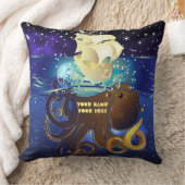 Coussin Octopus Huge et Caravella (Couverture)