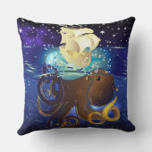 Coussin Octopus Huge et Caravella (Verso)