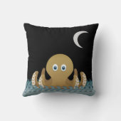 Coussin Octopus jour et nuit (Verso)