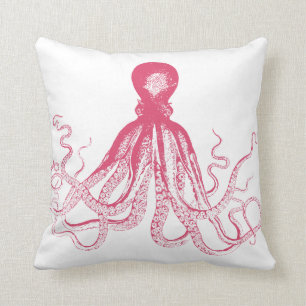 Coussin Octopus réversible