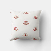 Coussin Octopus rouge (Verso)