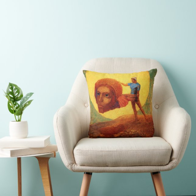 Coussin Odilon Redon, Figure, 1876  (Chaise)