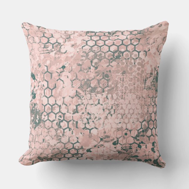 Coussin Odyssée Blush (Recto)