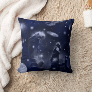 Coussin Odyssée spatiale Jeu d'oreiller