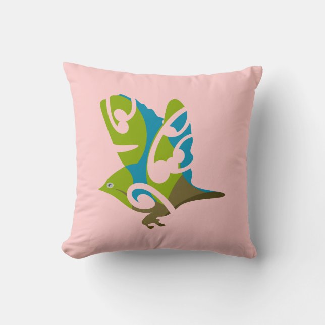 Coussin Oeil argenté (Recto)