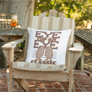 Coussin Oeil pour oeil