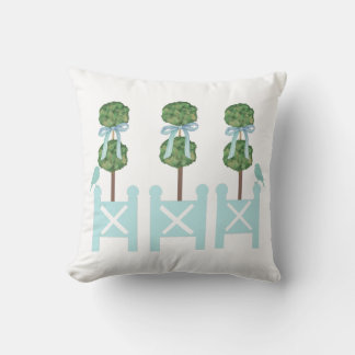 Coussin Oeuf de Robin Oiseau bleu Topiaire Jeter Oiseau